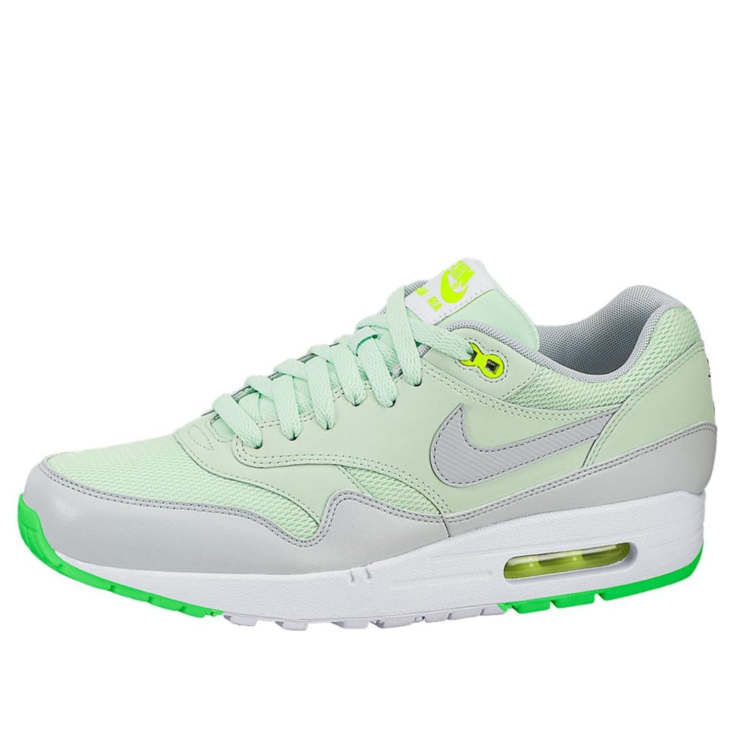 Nike Air Max 1 Essential 'Vapor Green' Vapor Green/Grey Mist/White 537383-301 KICKSOVER