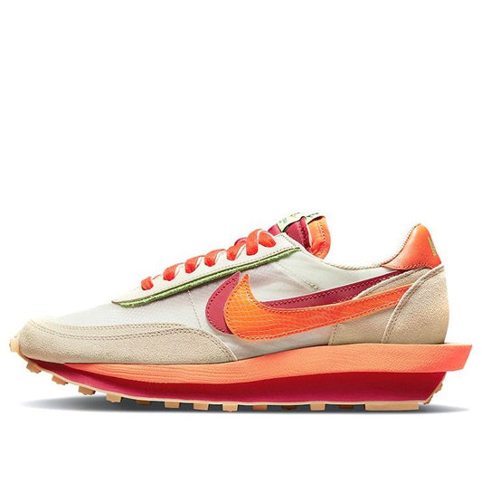 Nike LDWaffle x Sacai x CLOT Orange Blaze DH1347-100 sneakmarks