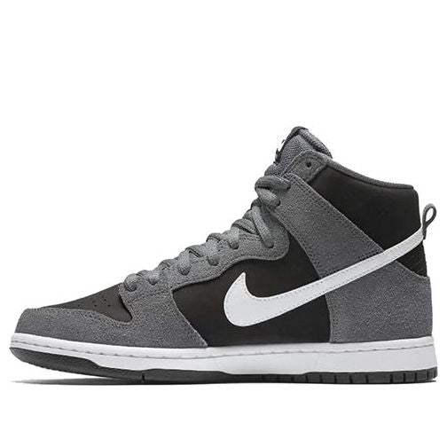 Nike SB Skateboard Dunk High Pro 'Dark Grey' Dark Grey/Black-White-White 854851-010 sneakmarks
