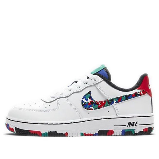 Nike Air Force 1 Low PS 'Melted Crayon' White/Hyper Blue/Neptune Green/Multi-Color CU4634-100 KICKSOVER