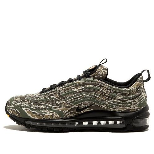 Nike Air Max 97 PREMIUM QS MEDIUM OLIVE/Black-DESERT SAND-RIDGEROCK AJ2614-205 KICKSOVER