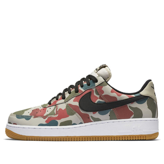 Nike Air Force 1 Low '07 LV8 'Reflective Camo' String/Black-White-Gum Light Brown 718152-201 KICKSOVER