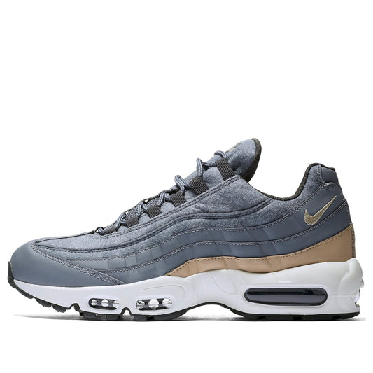 Nike Air Max 95 Premium 'Wool Grey' cool grey/mushroom-deep pewter-wolf grey 538416-009 sneakmarks