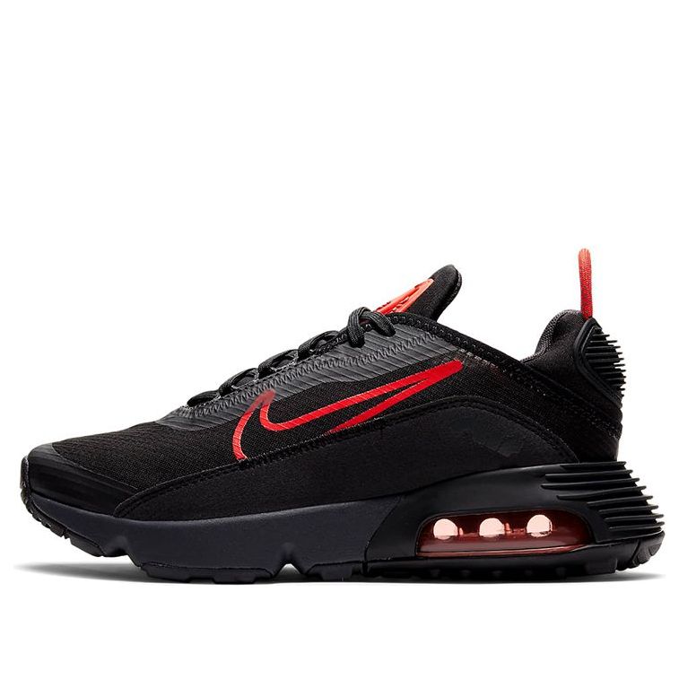 Nike Air Max 2090 GS 'Black Crimson' Black/Anthracite/White/Bright Crimson CJ4066-007 KICKSOVER