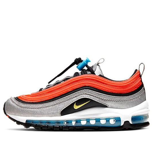 Air Max 97 GS 'Sky ' Metallic Silver/Speed Yellow/Black CW6012-001 KICKSOVER