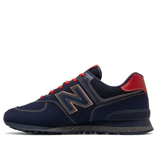 New Balance 574 'Black History Month' Navy Blue/Red/Grey/Gold U574BHM KICKSOVER
