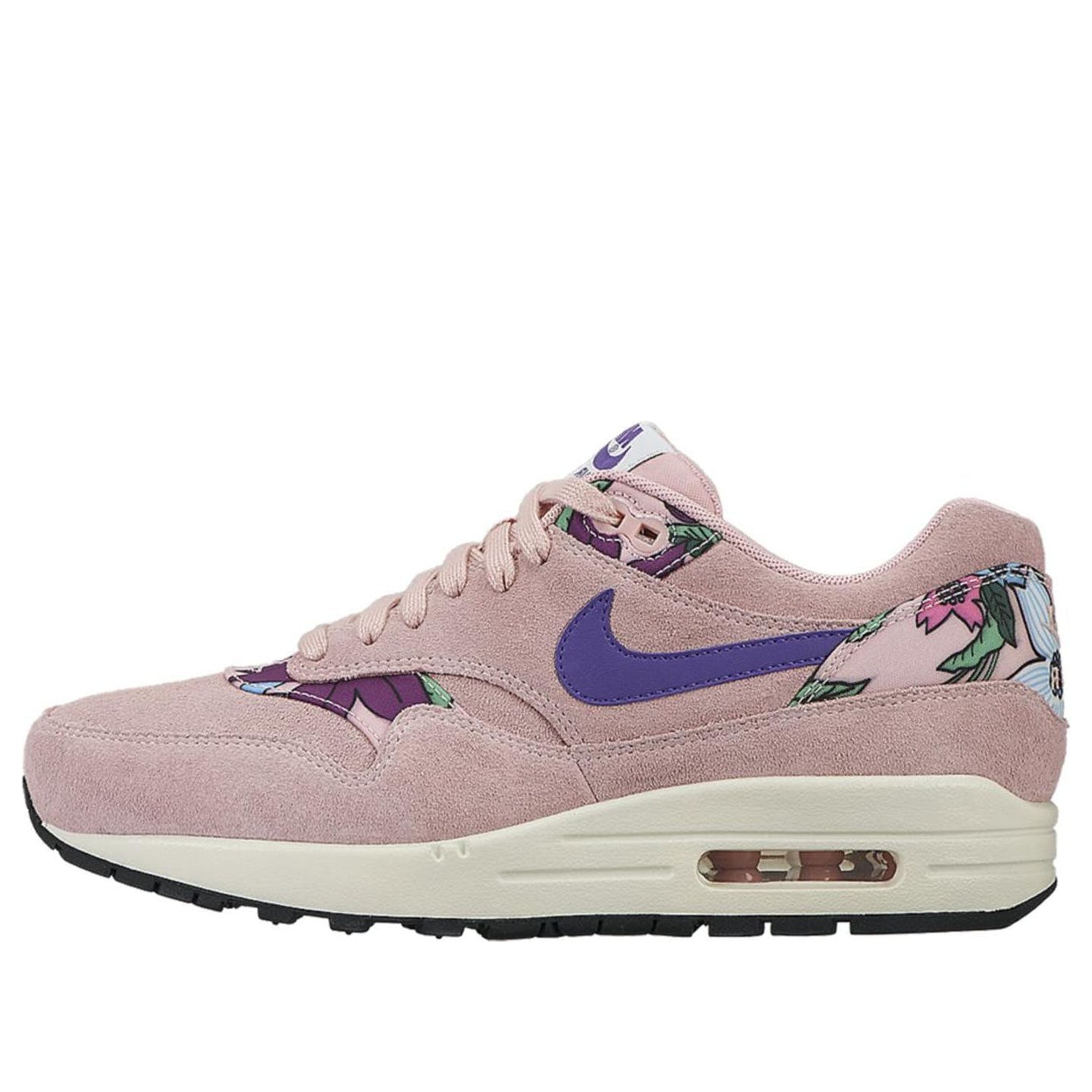Nike Womens Air Max 1 Print Floral - Pink Glaze 528898-601 KICKSOVER