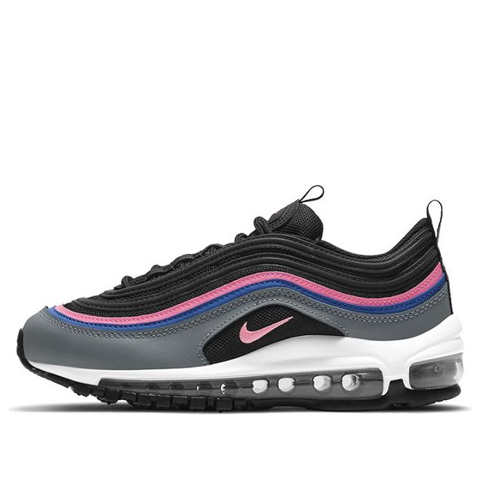 Air Max 97 GS 'Black Smoke Grey' Black/Smoke Grey/Sapphire/Sunset Pulse 921522-026 KICKSOVER