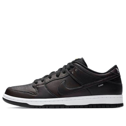 Nike Civilist x Dunk Low Pro SB Skateboard QS 'Thermography' Black/Black/Black CZ5123-001 sneakmarks