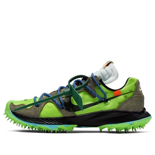 Nike Womens WMNS Zoom Terra Kiger 5 OW Off-White - Electric Green CD8179-300 sneakmarks