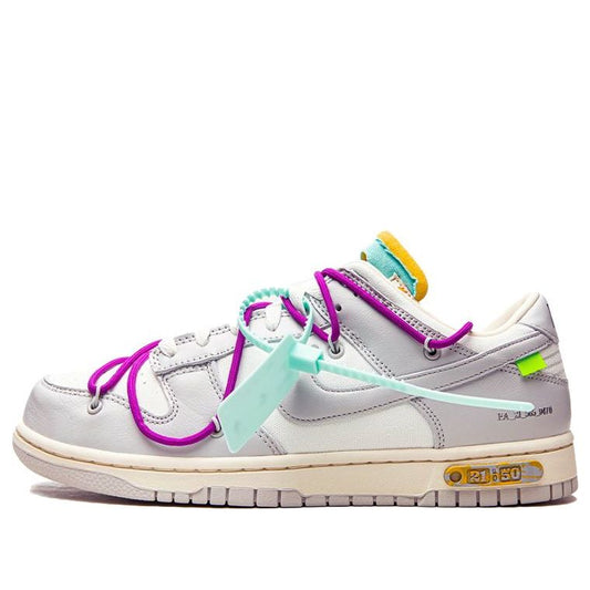 Nike OFF-WHITE x Dunk Low The 50 NO.21 DM1602-100 sneakmarks