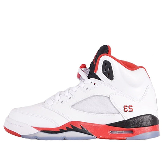 Air Jordan 5 Retro GS Fire Red Black Tongue 440888-120