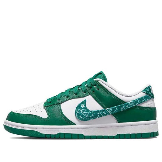 Nike Womens WMNS Dunk Low Essential Paisley Pack Green DH4401-102 sneakmarks