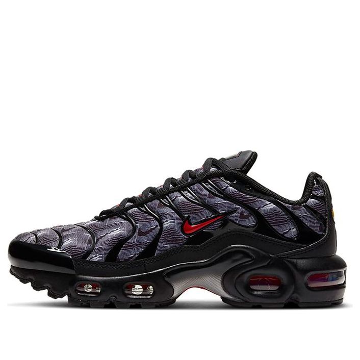 Nike Air Max Plus GS 'Black University Red' Black/White/University Red DJ4622-001 KICKSOVER