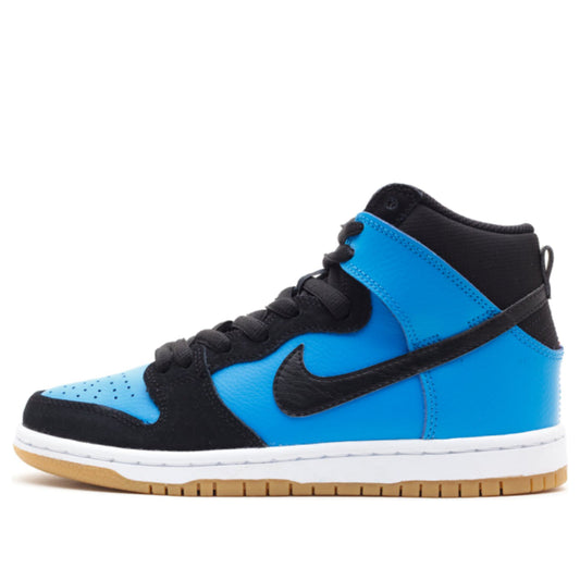 Nike Dunk High Pro SB Skateboard 'Blue Hero' Blue Hero/Black-Gm Light Brown 305050-470 sneakmarks