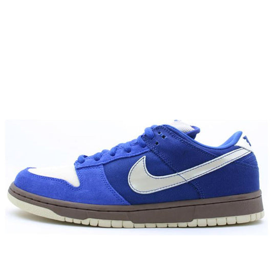 Nike Dunk Low Pro SB Skateboard 'Gold Rail' Vrsty Ryl/Mtlc Vgs Gld-Mtlc Vg 304292-472 sneakmarks