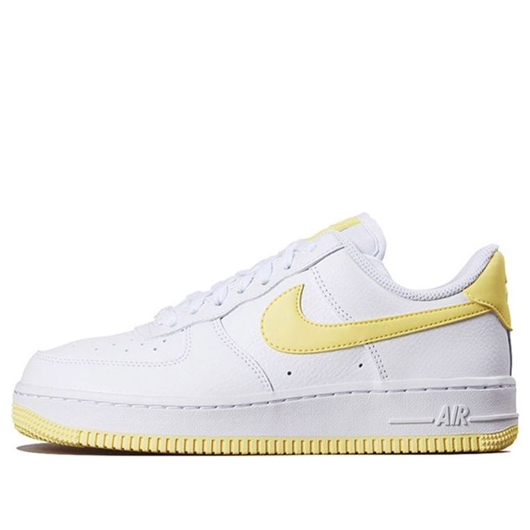 Nike Womens Air Force 1 Low '07 'Bicycle Yellow' White/Bicycle Yellow/White AH0287-106 KICKSOVER