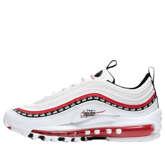 Nike Air Max 97 GS 'Script Swoosh White/Red/Black BQ4817-100 KICKSOVER