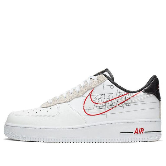 Nike Air Force 1 Low Script Swoosh CK9257-100 KICKSOVER