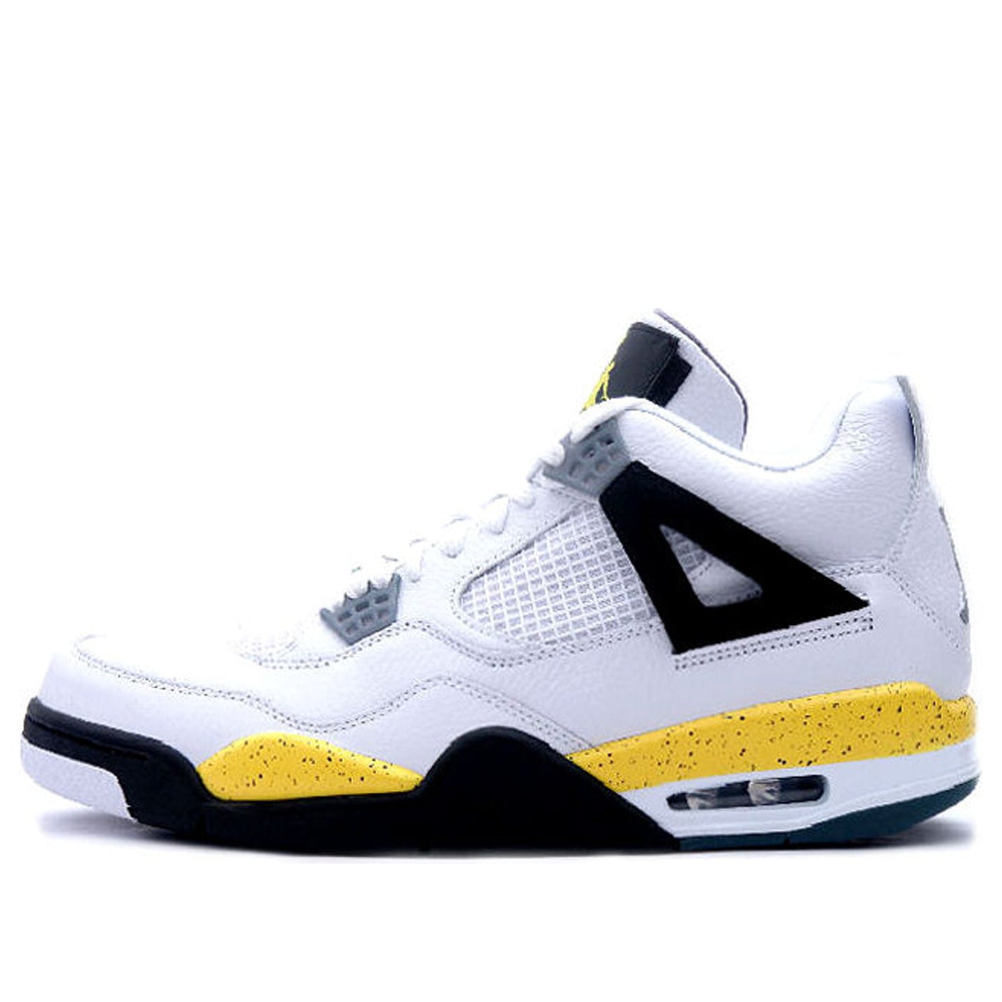 Air Jordan 4 Retro LS 'Tour Yellow' White/Tour Yellow-Dark Blue Grey-Black 314254-171