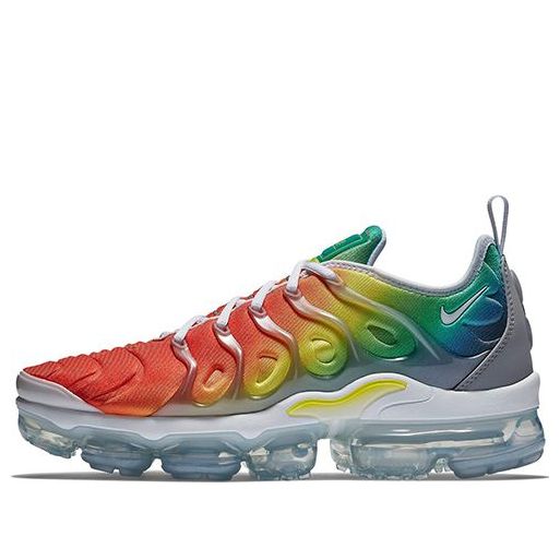 Nike Air VaporMax Plus 'Retuned Air' Blue Nebula/Habanero Red 924453-103 KICKSOVER