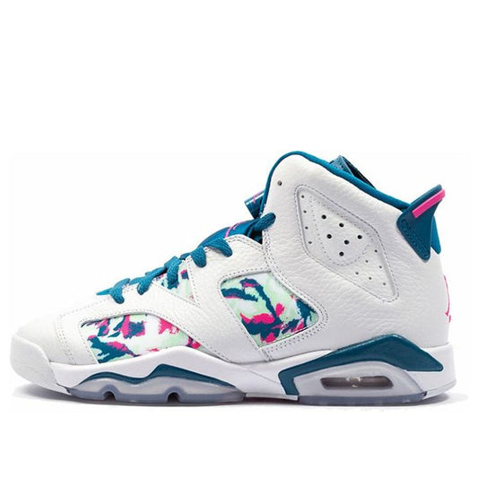 Air Jordan 6 Retro GS Green Abyss 543390-153