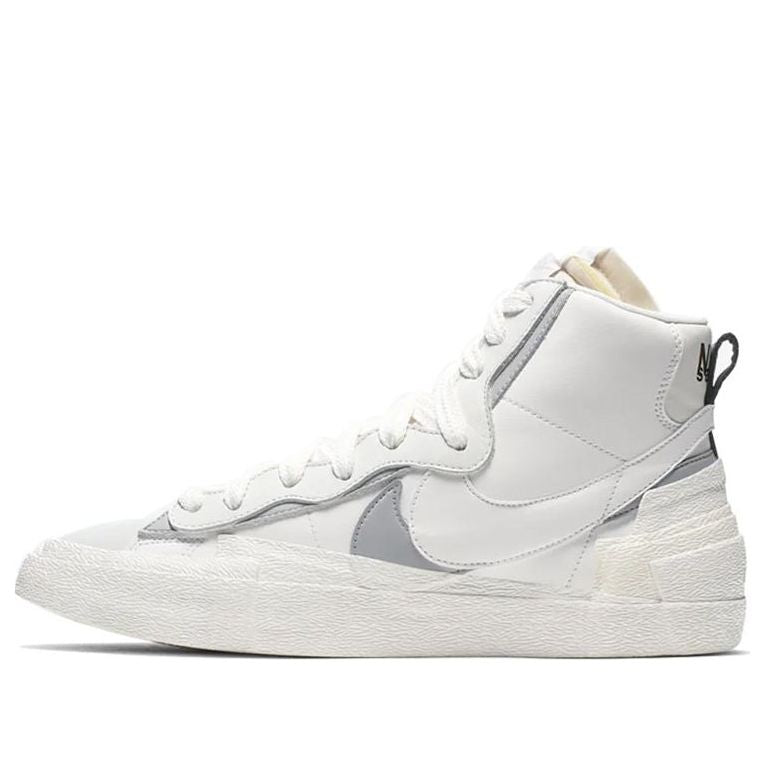 Nike Blazer Mid x Sacai White Wolf Grey BV0072-100 sneakmarks