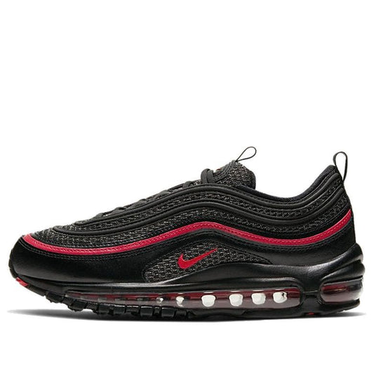 Nike Womens Air Max 97 'Valentine's Day' Black/Metallic Silver/University Red CU9990-001 KICKSOVER