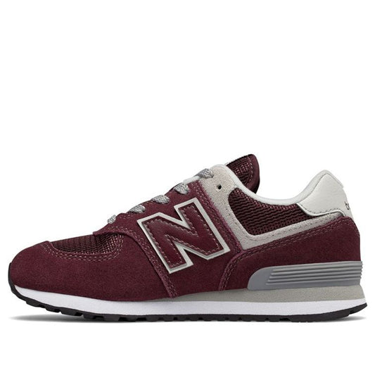 New Balance 574 Kids 'Burgundy' Burgundy/White GC574GB KICKSOVER