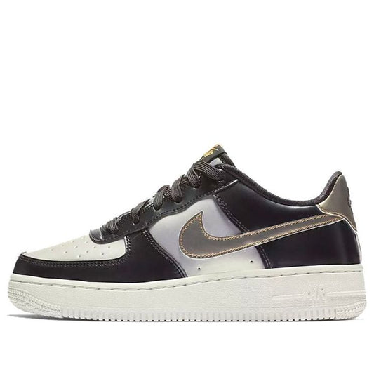 Nike Air Force 1 Low LV8'Metallic Cool Grey' GS Metallic Cool Grey/Metallic Gold 849345-003 KICKSOVER