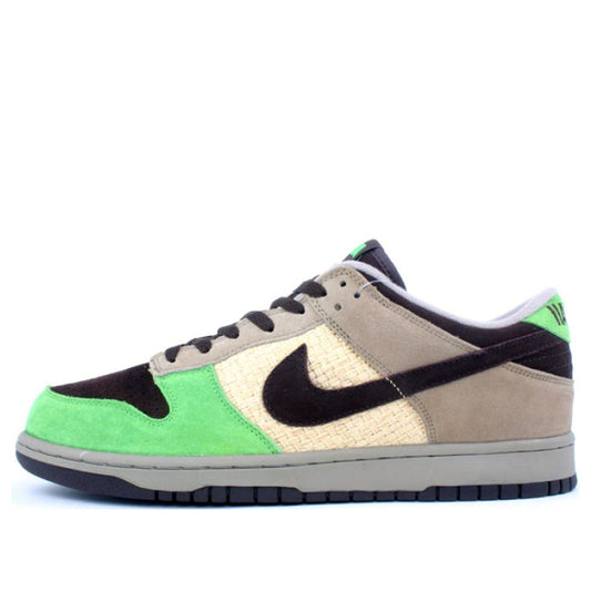 Nike Kickshawaii x Dunk Low 'Aloha' Khaki/Baroque Brown-Mean Green 310661-221 sneakmarks