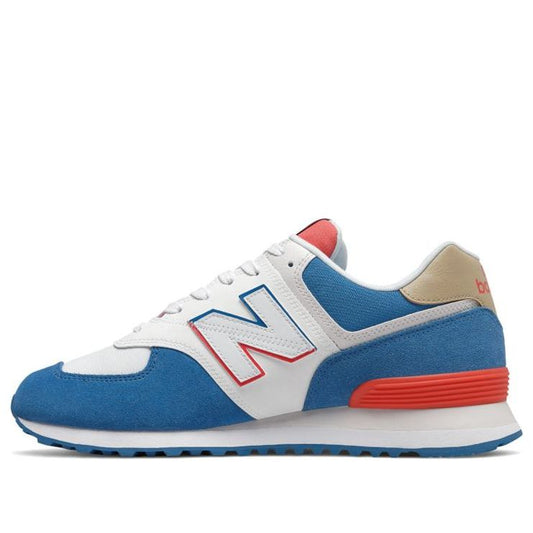 New Balance 574 'Split Sail - Mako Blue' Mako Blue/Toro Red ML574SCF KICKSOVER