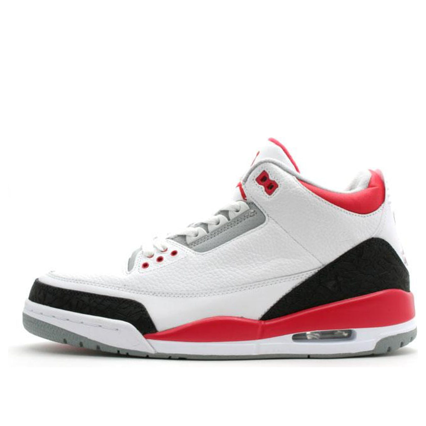 Air Jordan 3 Retro 'Fire Red' 2007 White/Fire Red-Cement Grey 136064-161