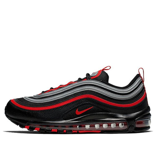 Nike Air Max 97 'Reflective Bred' Black/Metallic Silver-University Red 921826-014 KICKSOVER