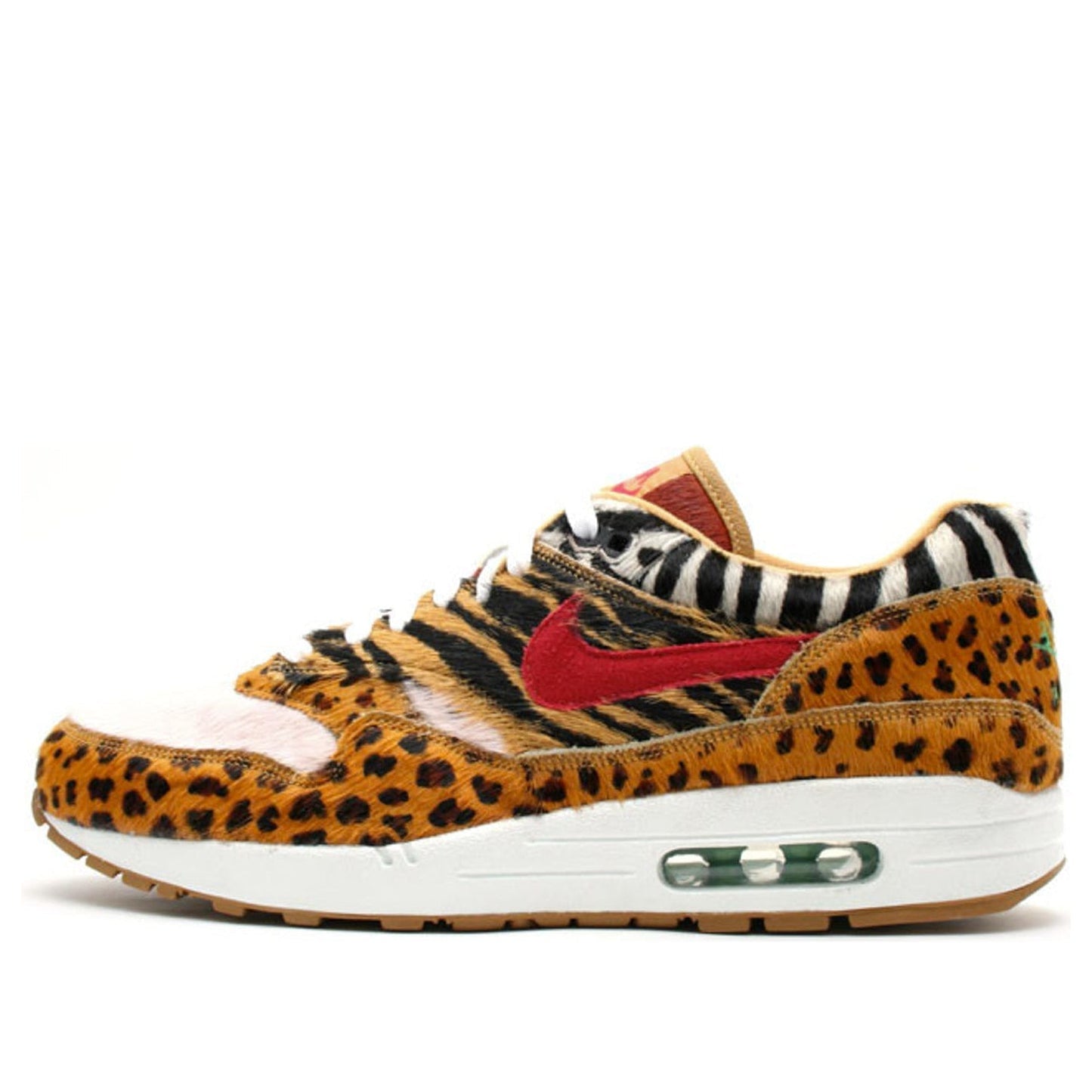 Nike Atmos x Air Max 1 Supreme 'Animal Pack' Wheat/Sport Red/Bison/Classic Green 315763-761 KICKSOVER