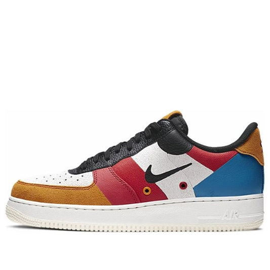 Nike Air Force 1 Low PRM Sail/Black-Imperial Blue-Amber Rise CI0065-101 KICKSOVER