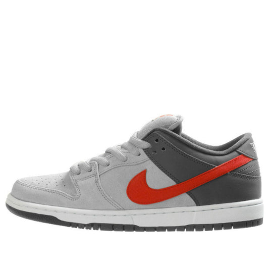 Nike Dunk Low Pro Sb Medium Grey/Unvrsty Rd-Anthrct 304292-064 sneakmarks