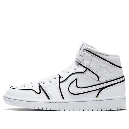 Womens WMNS Air Jordan 1 Mid SE White CK6587-100