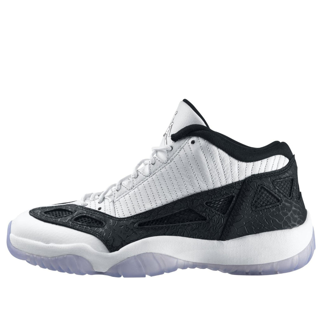 Air Jordan 11 Retro Low White Metallic Silver Black 306008-100 â TELATAPA