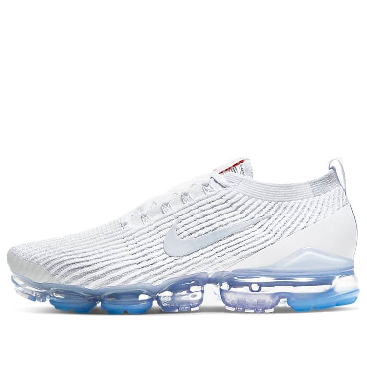 Nike Air VaporMax Flyknit 3 'One Of One' White/Pure Platinum/Grey Fog/Cerulean CW5643-100 KICKSOVER