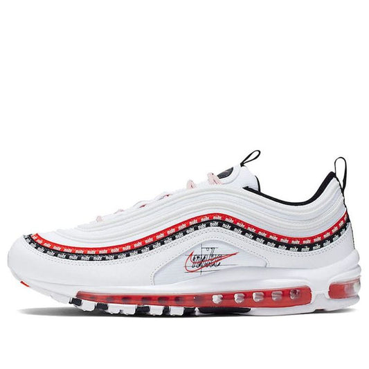 Nike Air Max 97 'Script Swoosh' White/Black/University Red CK9397-100 KICKSOVER