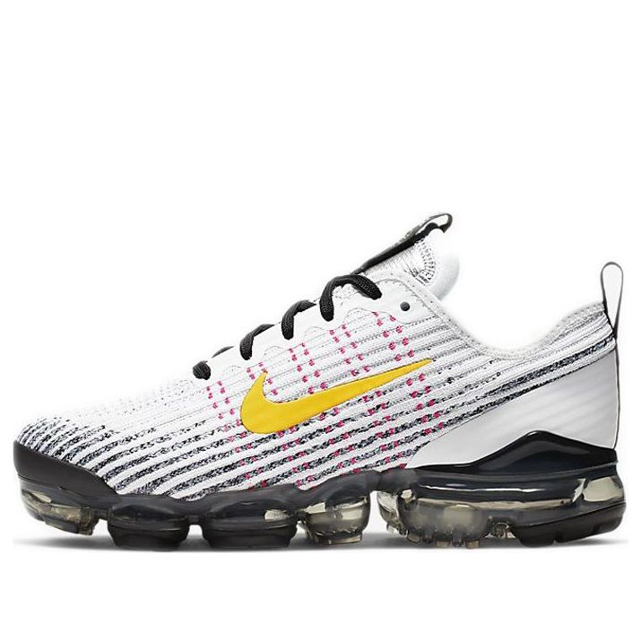 Nike Air VaporMax Flyknit 3 GS 'White Dynamic Yellow' White/Dynamic Yellow/Hyper Turquoise BQ5238-102 KICKSOVER