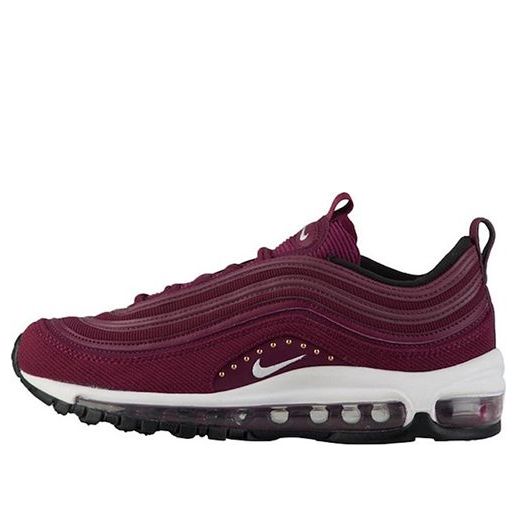 Nike Womens Air Max 97 'Corduroy' Bordeaux/White-Black AQ4137-600 KICKSOVER