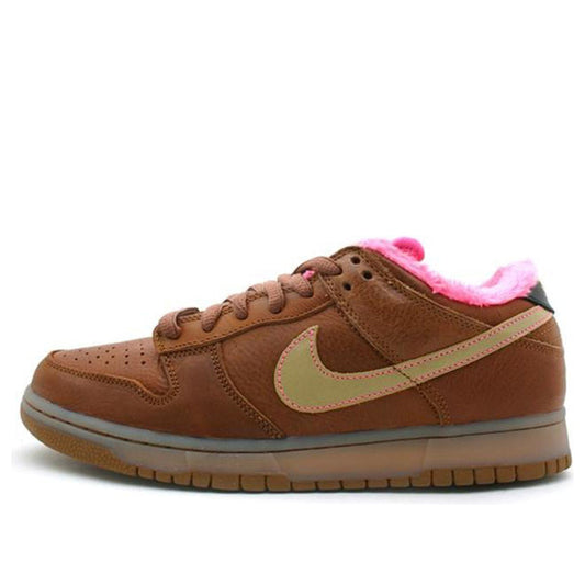 Nike Dunk Low Premium SB Skateboard 'Gibson' Light British Tan/Metallic Gold 313170-271 sneakmarks