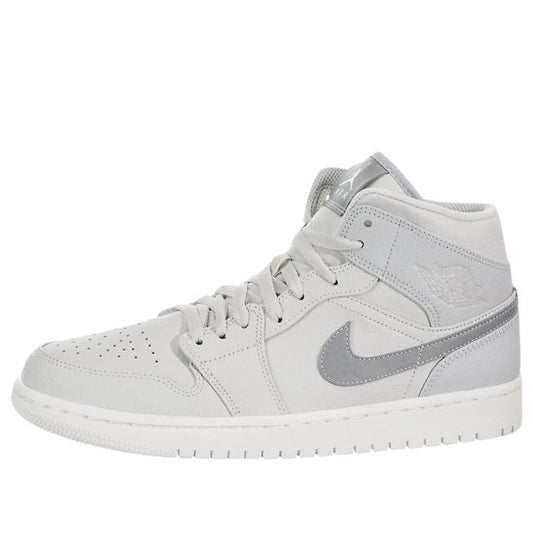 Air Jordan 1 Mid SE Light Bone Reflective Silver 852542-003