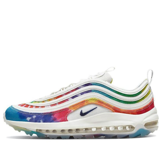 Nike Air Max 97 Golf NRG 'Tie-Dye' Summit White/Lemon Venom/Indigo Fog/Deep Royal Blue CK1219-100 KICKSOVER